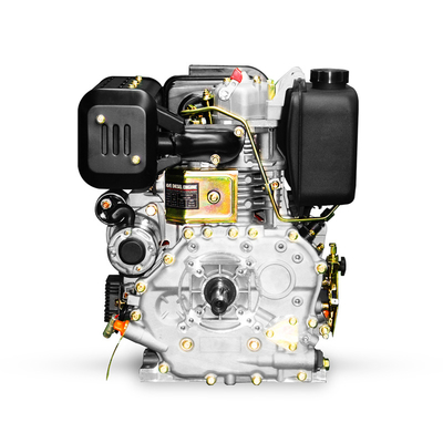 Run Smoothly Air Cooled 4 Stroke Single Cylinder 8 Hp 10 Hp 12 Hp Diesel Engine 417*470*500